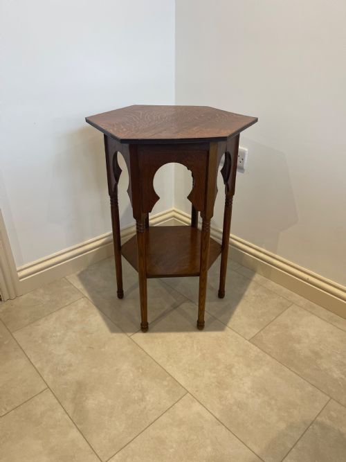 libertys moorish table - CATEGORY: ANTIQUE FURNITURE - DATED 1900