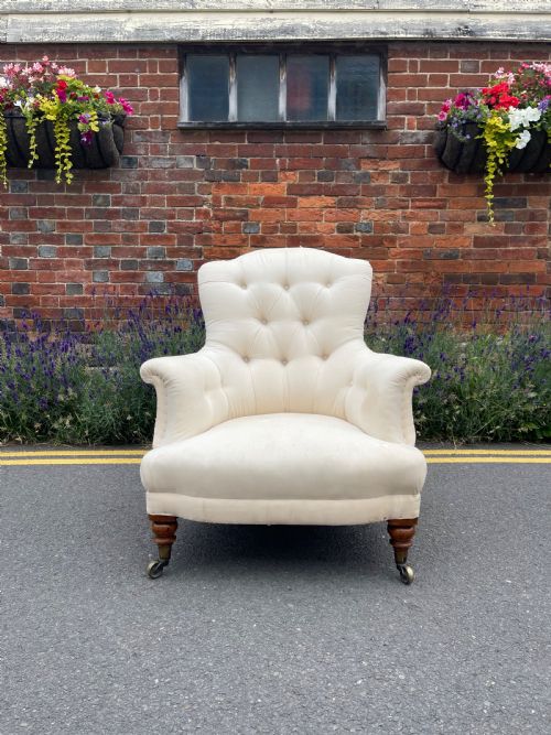 HOWARD AND SONS ARMCHAIR - ADDITIONAL PHOTO 2
