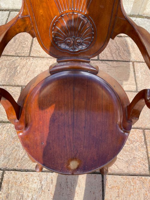 LATE NINETEENTH CENTURY REVOLVING DESK CHAIR - ADDITIONAL PHOTO 2