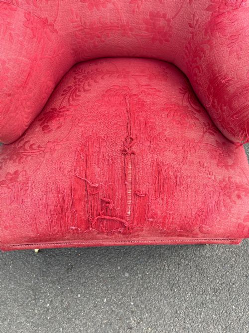 NINETEENTH CENTURY ARMCHAIR - ADDITIONAL PHOTO 4