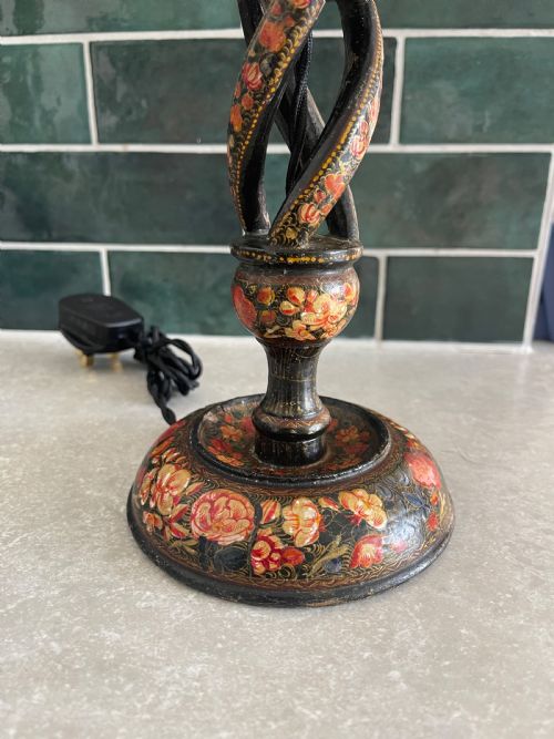 PAIR OF KASHMIRI LAMPS - ADDITIONAL PHOTO 2