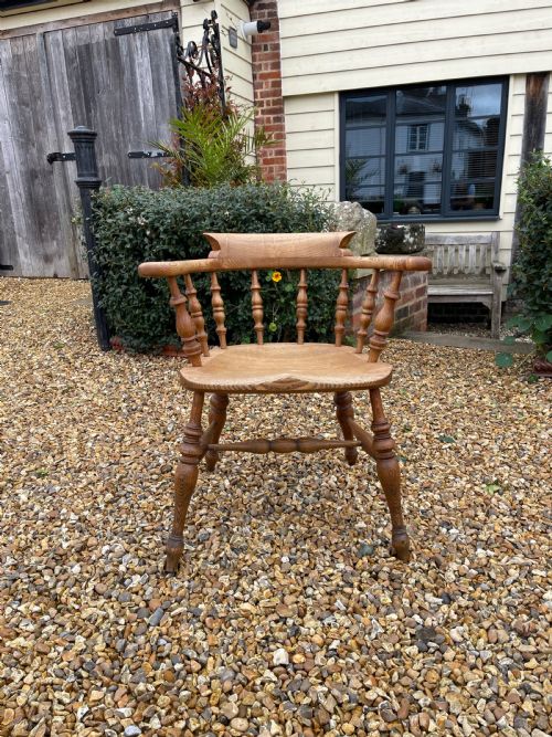 SMOKERS BOW ARMCHAIR - ADDITIONAL PHOTO 2