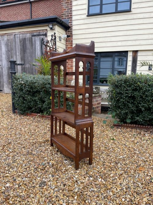 OAK BOOKCASE - ADDITIONAL PHOTO 2