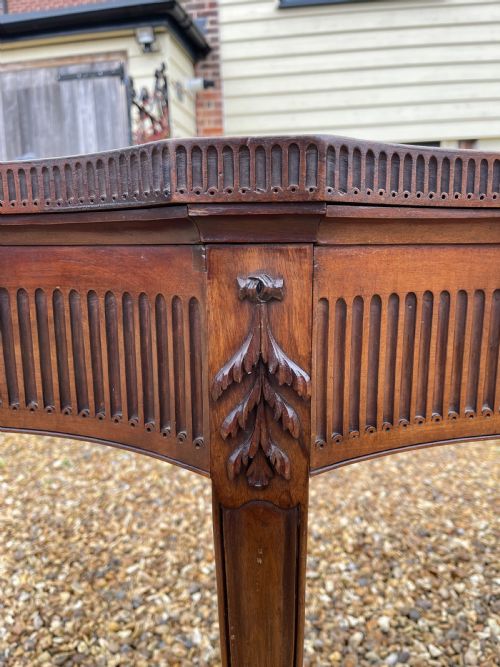 MAHOGANY SERVING TABLE - ADDITIONAL PHOTO 8