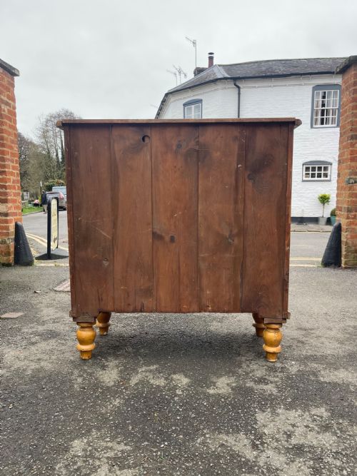 VICTORIAN PAINTED PINE CHEST - ADDITIONAL PHOTO 6