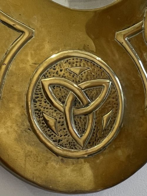 GLASGOW SCHOOL BRASS MIRROR - ADDITIONAL PHOTO 2