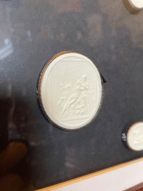 FRAMED PLASTER INTAGLIOS - ADDITIONAL PHOTO 2