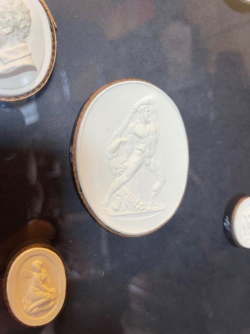 FRAMED PLASTER INTAGLIOS - ADDITIONAL PHOTO 3