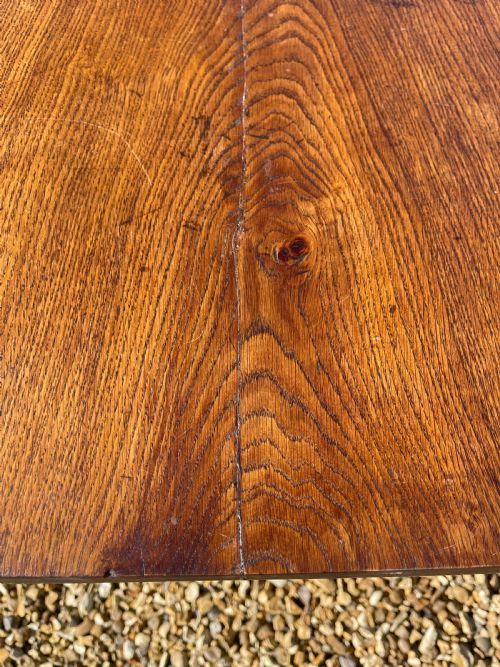 NINETEENTH CENTURY OAK TABLE - ADDITIONAL PHOTO 4