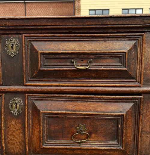 C17 OAK CHEST OF DRAWERS - ADDITIONAL PHOTO 8