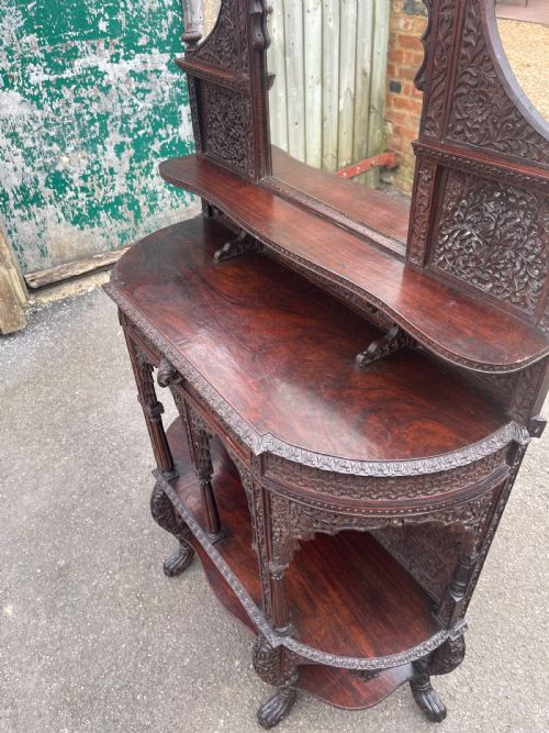 NORTH INDIAN PADAUK SIDE CABINET - ADDITIONAL PHOTO 3