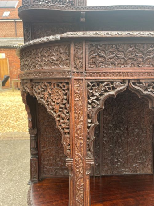 NORTH INDIAN PADAUK SIDE CABINET - ADDITIONAL PHOTO 4