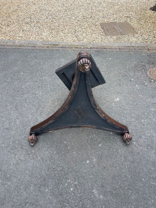REGENCY PERIOD ROSEWOOD PEDESTAL TABLE - ADDITIONAL PHOTO 2