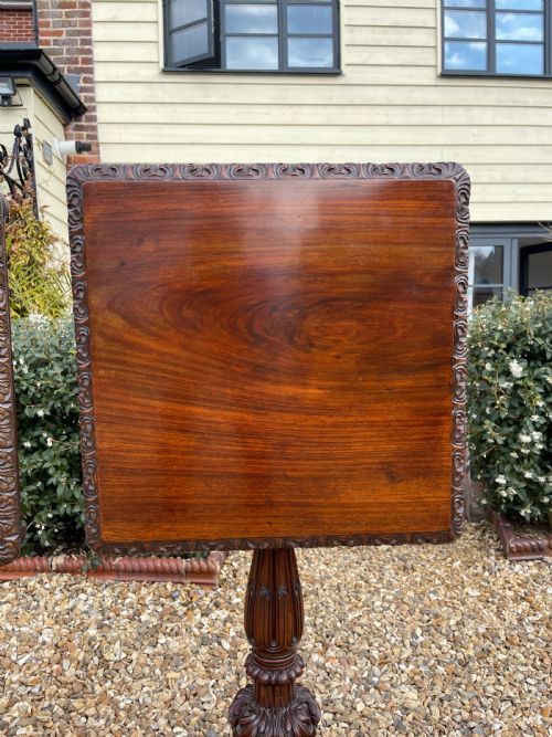 MATCHED PAIR OF ANGLO INDIAN PADAUK TABLES - ADDITIONAL PHOTO 8