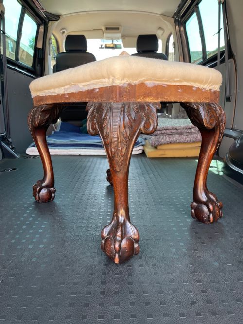 GEORGIAN STYLE STOOL - ADDITIONAL PHOTO 2