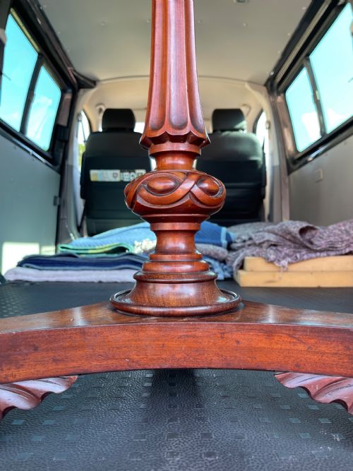 NINETEENTH CENTURY PEDESTAL OCCASIONAL TABLE - ADDITIONAL PHOTO 2