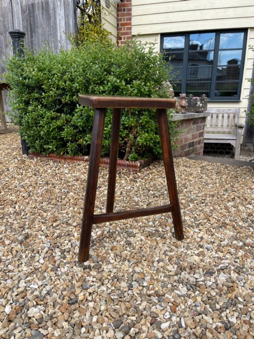 NINETEENTH CENTURY CUTLERS STOOL - ADDITIONAL PHOTO 3