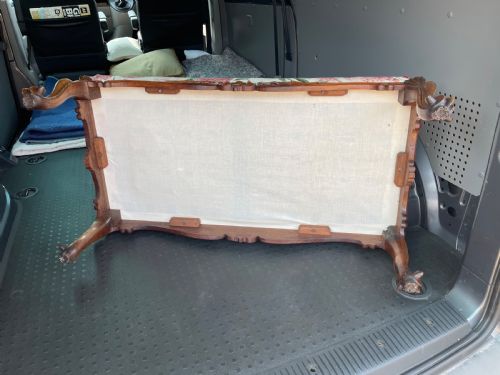 LARGE VICTORIAN ROSEWOOD STOOL - ADDITIONAL PHOTO 4