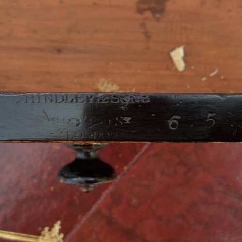 NINETEENTH CENTURY AESTHETIC EBONISED DESK - ADDITIONAL PHOTO 5