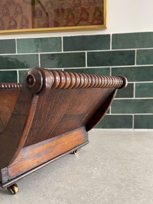 GEORGIAN OAK CHEESE COASTER - ADDITIONAL PHOTO 4