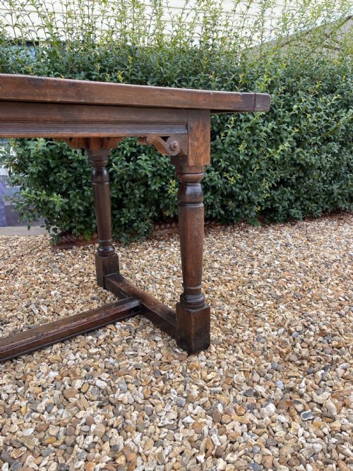 OAK REFECTORY TABLE - ADDITIONAL PHOTO 5