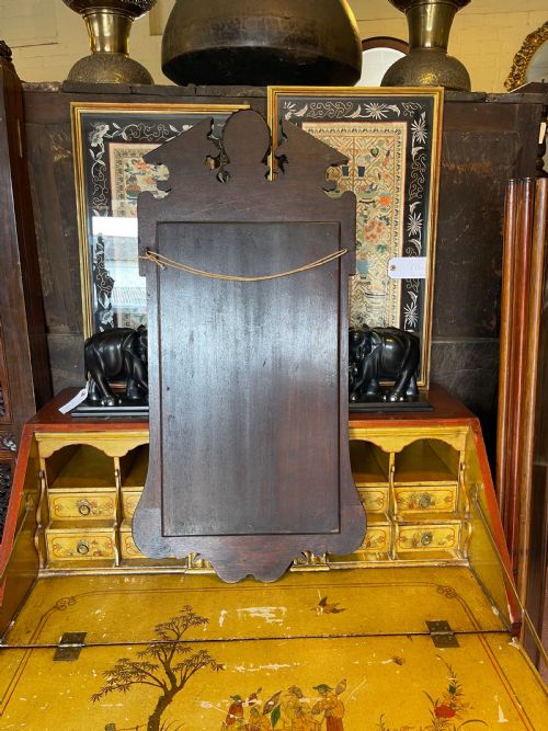 GEORGIAN STYLE MAHOGANY MIRROR - ADDITIONAL PHOTO 4