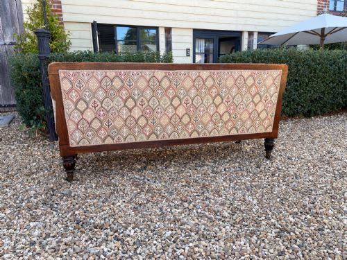 NINETEENTH CENTURY SIMULATED ROSEWOOD SOFA - ADDITIONAL PHOTO 7
