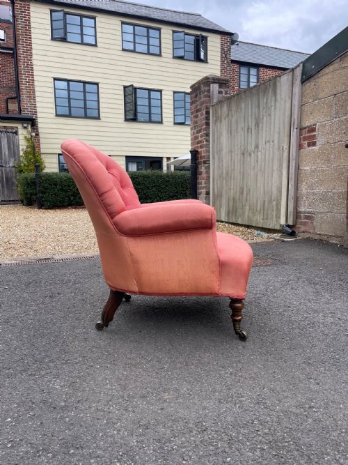 HOWARD AND SONS ARMCHAIR - ADDITIONAL PHOTO 4