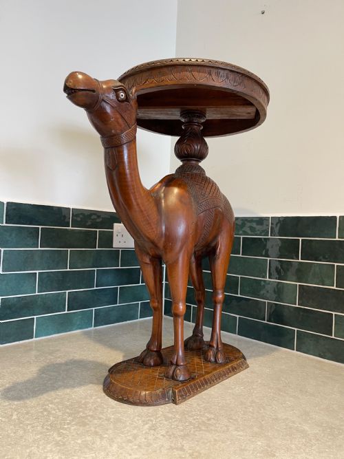 NORTH WEST INDIAN CAMEL TABLE - ADDITIONAL PHOTO 1