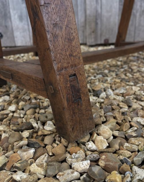 PAIR OF NINETEENTH CENTURY OAK BENCHES - ADDITIONAL PHOTO 2
