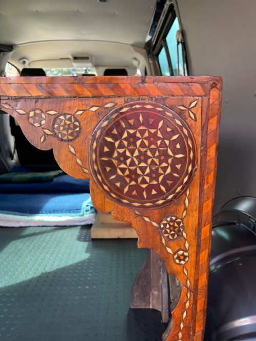 ITALIAN BONE INLAID TABLE - ADDITIONAL PHOTO 6