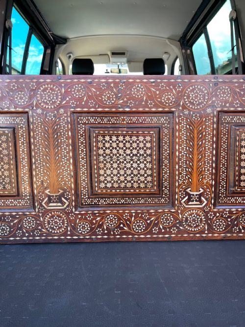 ITALIAN BONE INLAID TABLE - ADDITIONAL PHOTO 2