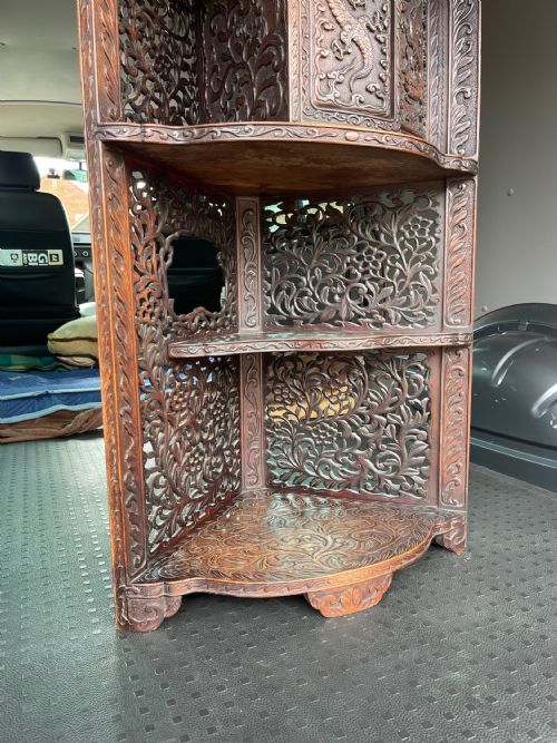 NINETEENTH CENTURY JAPANESE CORNER CUPBOARD - ADDITIONAL PHOTO 2