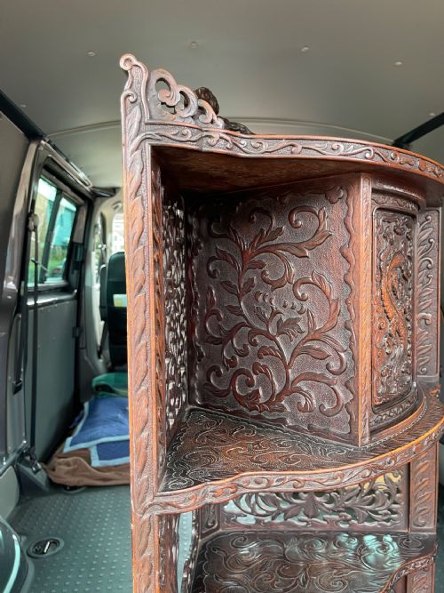 NINETEENTH CENTURY JAPANESE CORNER CUPBOARD - ADDITIONAL PHOTO 5