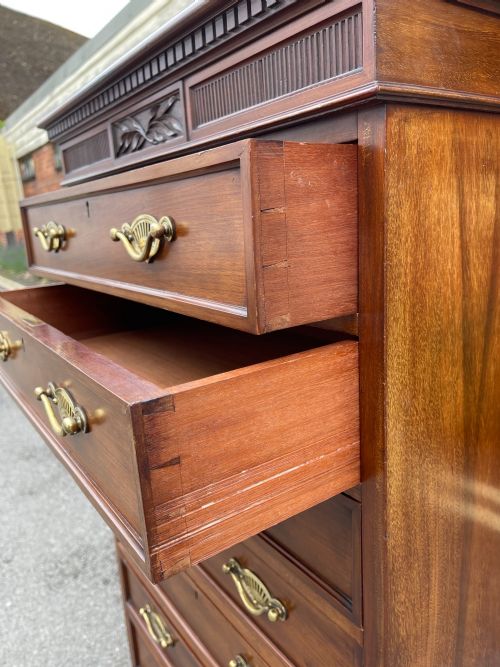VICTORIAN WELLINGTON CHEST - ADDITIONAL PHOTO 1