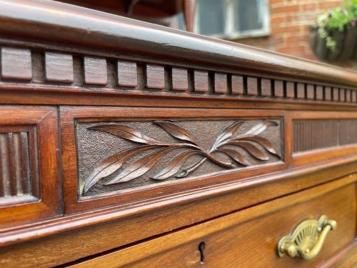 VICTORIAN WELLINGTON CHEST - ADDITIONAL PHOTO 3