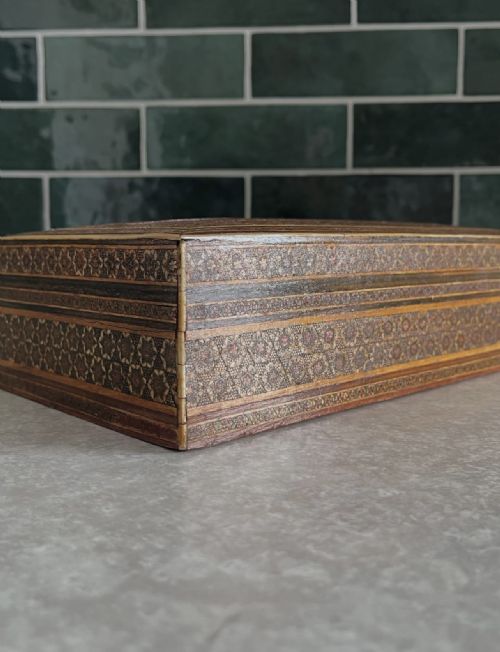 PERSIAN KHATAMKARI TISSUE BOX - ADDITIONAL PHOTO 2