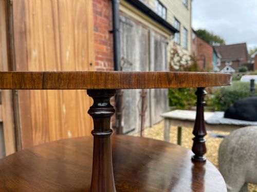 NINETEENTH CENTURY ROSEWOOD WHATNOT - ADDITIONAL PHOTO 3