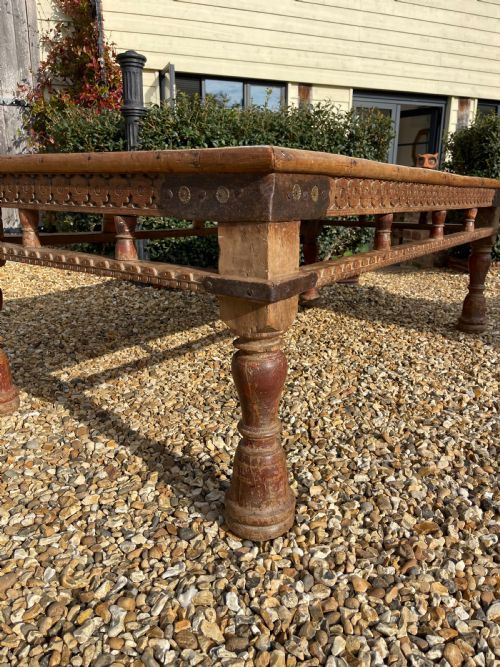 NINETEENTH CENTURY INDIAN TAKHAT TABLE - ADDITIONAL PHOTO 1