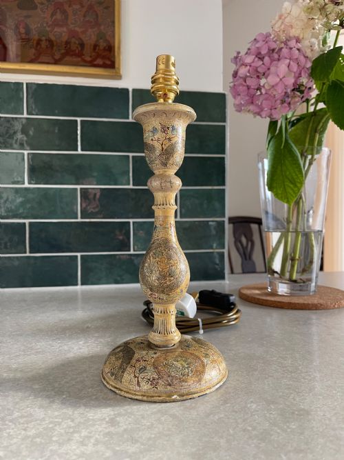 kashmiri lamp - CATEGORY: ANTIQUE LIGHTING - DATED 1920