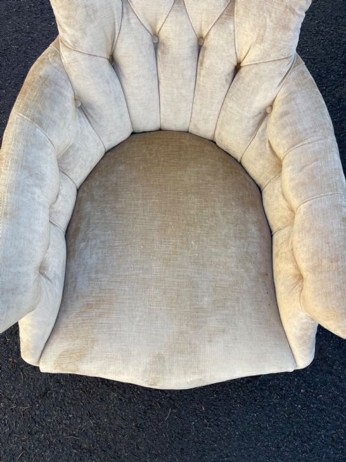 NINETEENTH CENTURY ARMCHAIR - ADDITIONAL PHOTO 3