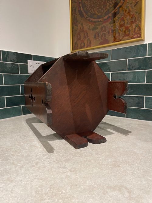 ARTS AND CRAFTS MAHOGANY TABLE - ADDITIONAL PHOTO 2
