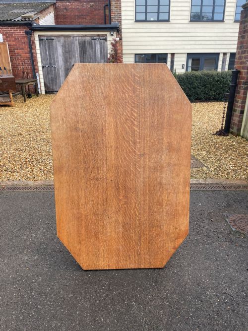 ARTS AND CRAFTS OAK TABLE - ADDITIONAL PHOTO 3