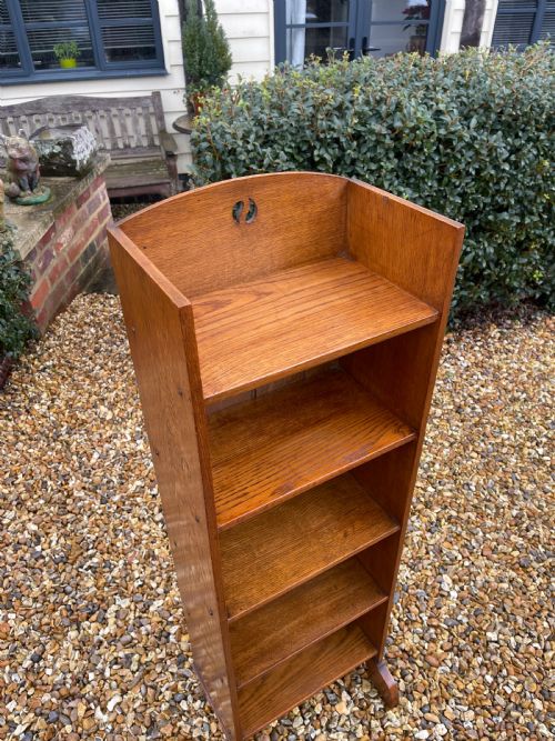 LIBERTYS NARROW OAK BOOKCASE - ADDITIONAL PHOTO 3