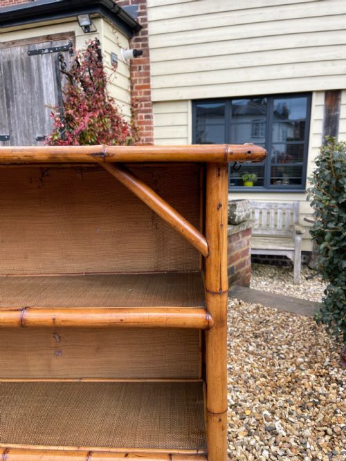 VICTORIAN BAMBOO BOOKCASE - ADDITIONAL PHOTO 3