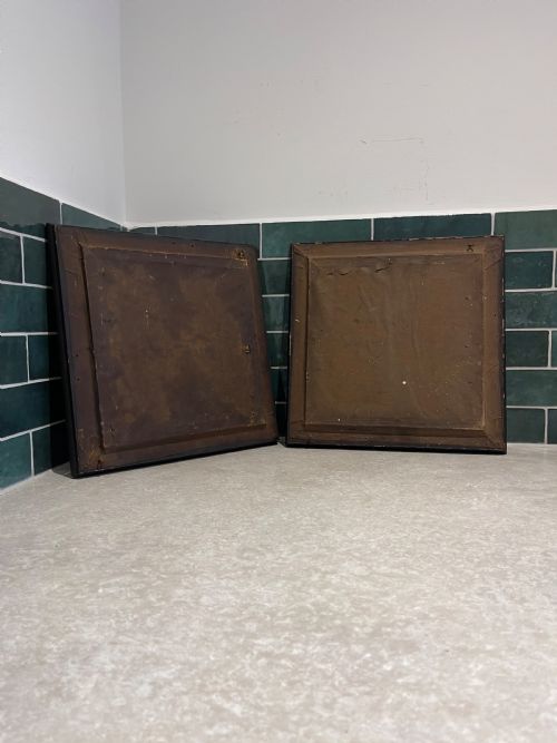 PAIR OF SORCERER TYPE MIRRORS - ADDITIONAL PHOTO 1