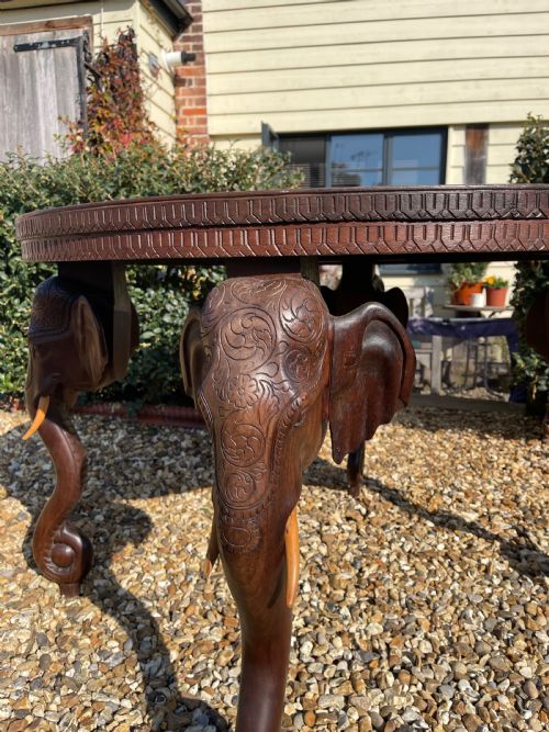 INDIAN ELEPHANT TABLE - ADDITIONAL PHOTO 1