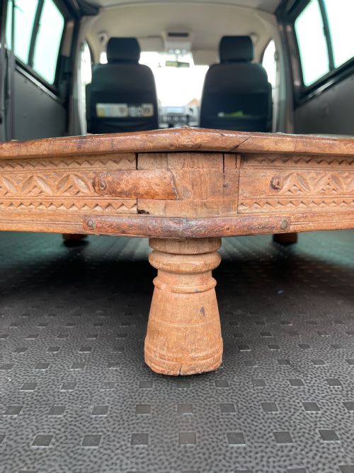 NINETEENTH CENTURY INDIAN LOW TABLE - ADDITIONAL PHOTO 3