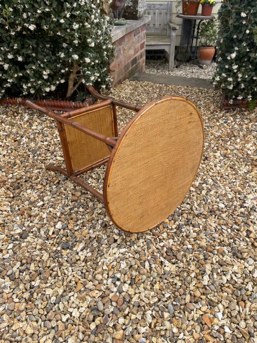 VICTORIAN BAMBOO TABLE - ADDITIONAL PHOTO 1