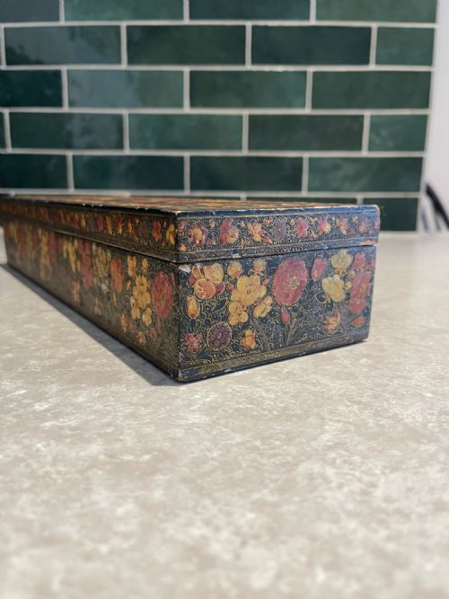 KASHMIRI PAPIERMACHE BOX - ADDITIONAL PHOTO 1